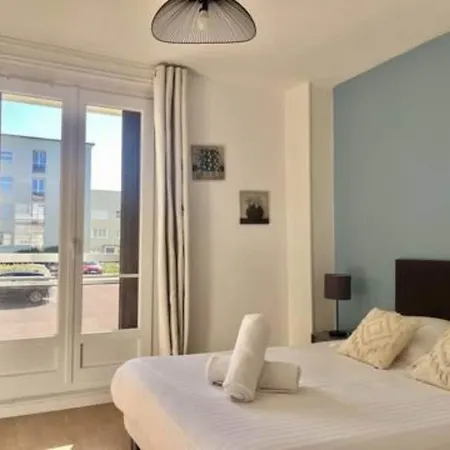 Le Familial - Appt Spacieux 3ch Proche Apartamento Calais