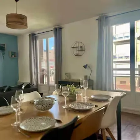 Le Familial - Appt Spacieux 3ch Proche Apartamento Calais