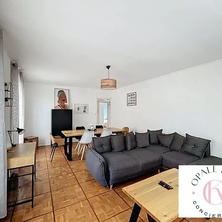 Le Familial - Appt Spacieux 3ch Proche Appartement *