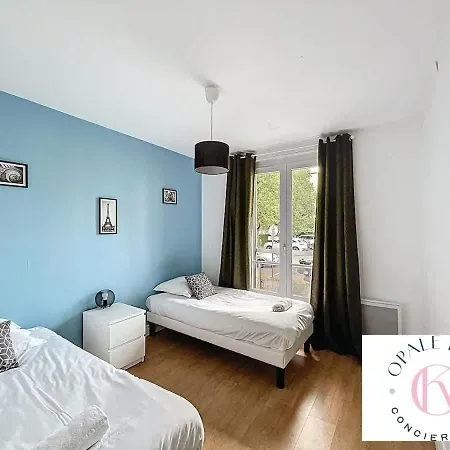 Le Familial - Appt Spacieux 3ch Proche Appartement Calais
